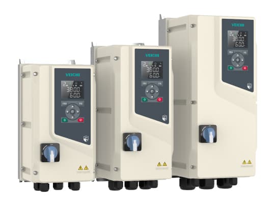 VEICHI AC600F - IP66 washdown and outdoor drive, 0.75 kW to 22 kW