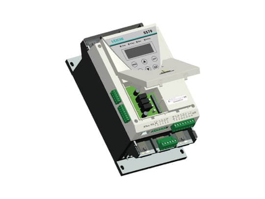 VEICHI SS70 - Intelligent soft starter with built-in bypass, 5.5 kW to 630 kW